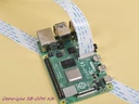 Kamera kábel csatlakozása Raspberry Pi alaplaphoz