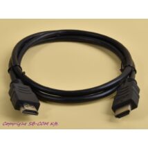 HDMI kábel 0,5m-es fekete