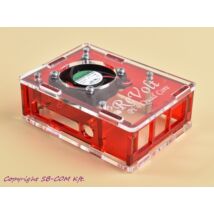 Revolt Pi 4 Cool Box - Red verzió