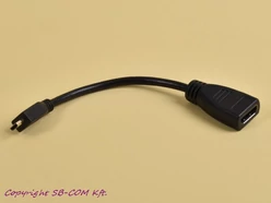 HDMI / Micro-HDMI adapter kábel Pi 4-hez