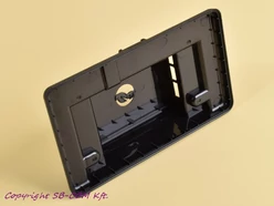 Raspberry Pi 7 inch display és Pi 4 fekete háza