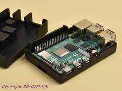 Alumínium hűtőborda ház Raspberry Pi 4-hez