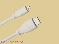 Raspberry Pi 4 HDMI kábel