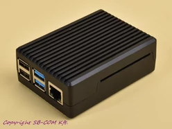 Alumínium hűtőborda ház Raspberry Pi 4-hez