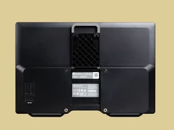 Raspberry Pi monitor black