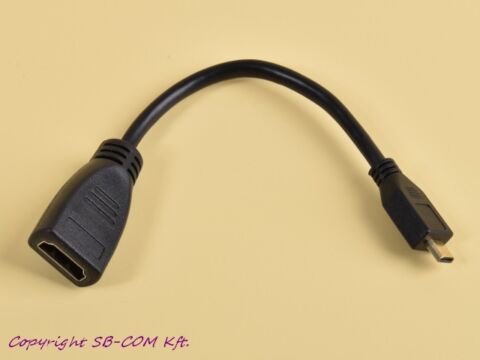 HDMI / Micro-HDMI adapter kábel Pi 4-hez
