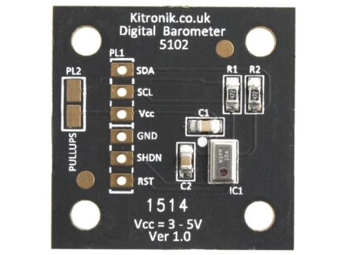 Kitronik digitális barométer panel