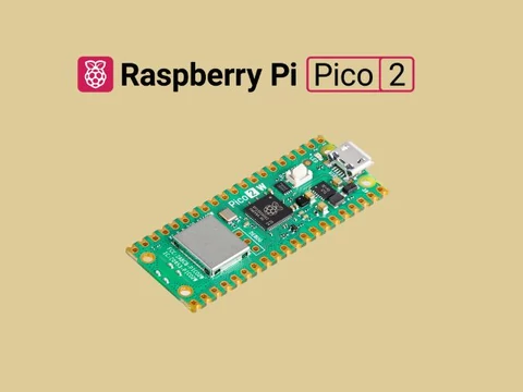 Raspberry Pi Pico 2 w board