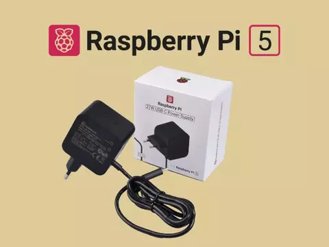 Raspberry Pi 4 fekete tápegység