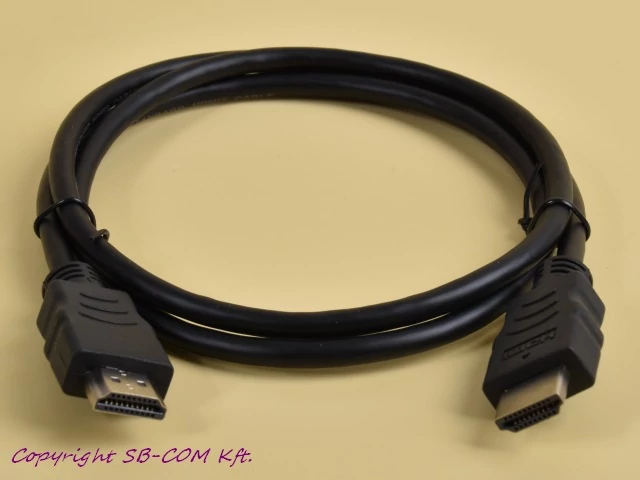 HDMI kábel 1m-es fekete