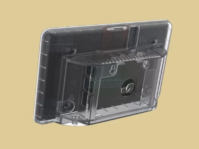Raspberry Pi 7 inch display és Pi 4 áttetsző ház