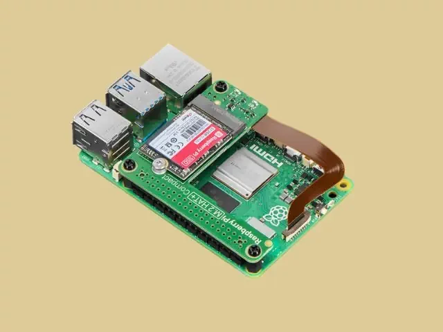 Raspberry Pi M.2 HAT+ Compact SSD-vel