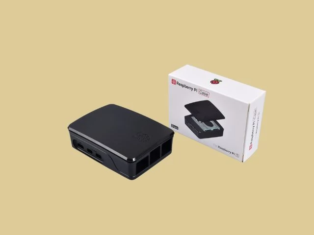 Raspberry pi 5 official ház fekete