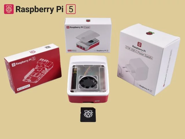 Raspberry Pi 5 Official KIT 4 GB / 64GB OS